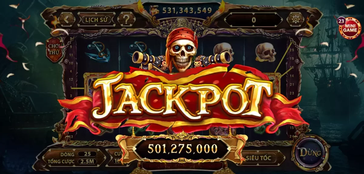 Nổ hũ Pirates - Nhận các Jackpot khủng