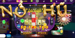 Bình tĩnh và tự tin khi tham gia quay hũ mini poker